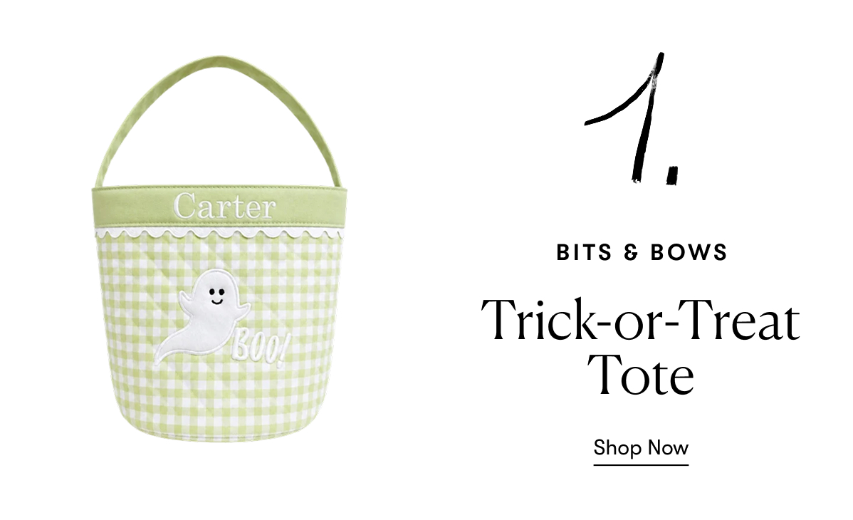Bits & Bows: Glow-in-the-Dark Ghost Trick-or-Treat Tote