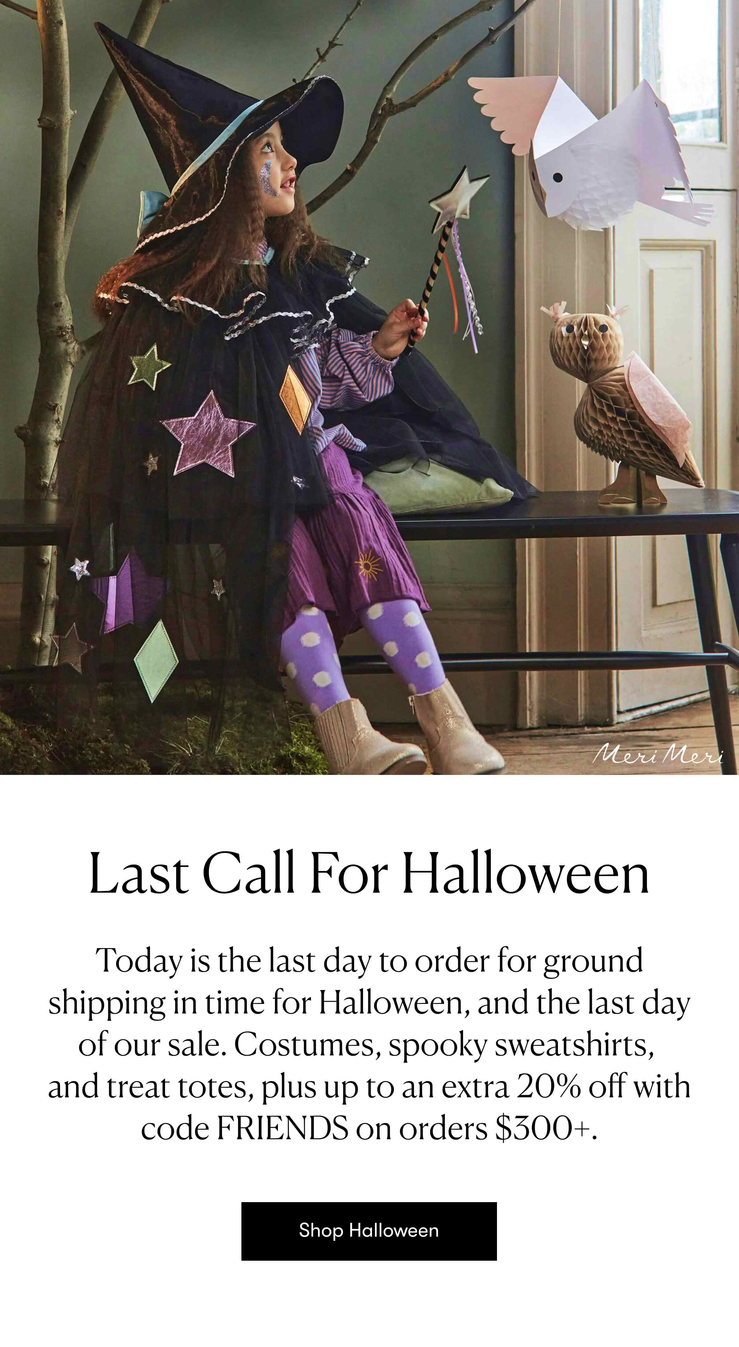 Last Call for Halloween