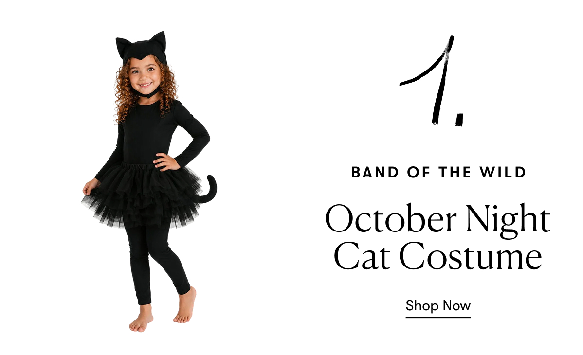 Band of the Wild, October Night Cat Costume