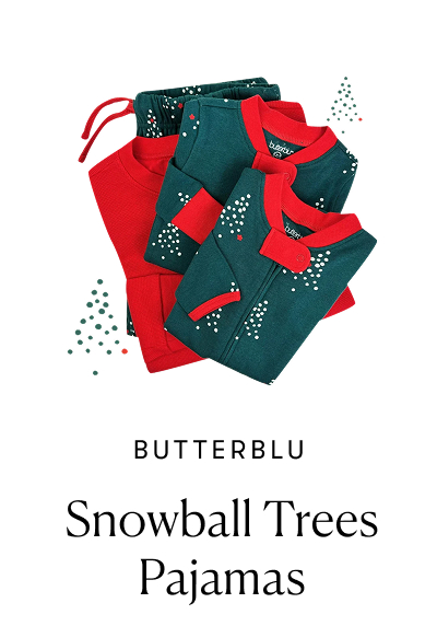 Butterblu | Snowball Trees Pajamas