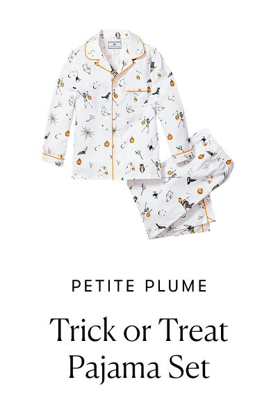 Petite Plume: Trick or Treat Pajama Set