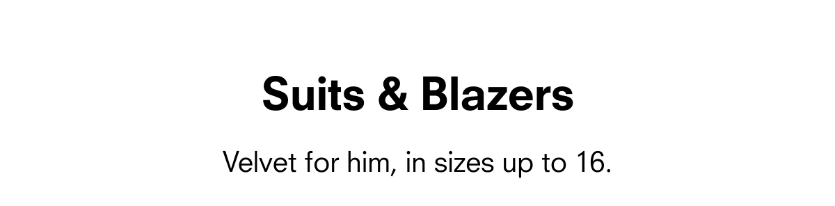 Suits & Blazers