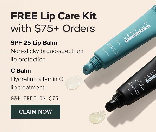 Get a FREE Lip Care Kit with $75+ Orders.