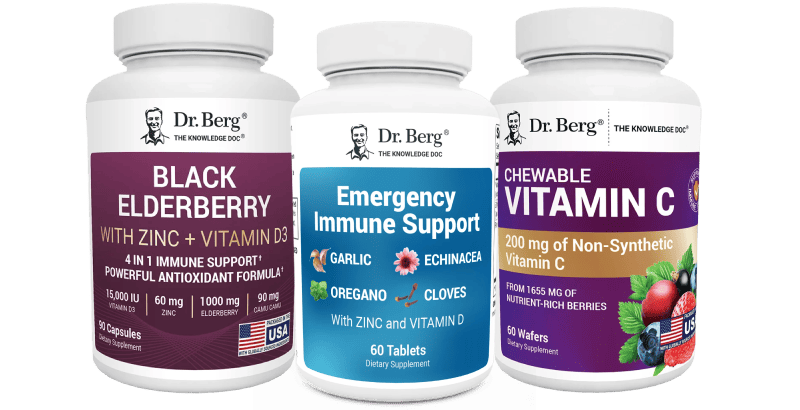 Black Elderberry, Emergency Immune Support & Chewable Vitamin C