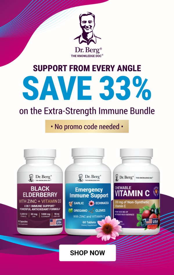 Support From Every Angle || Save 33% on the Extra-Strength Immune Bundle