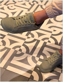 Sage Low-top, On model, product focus