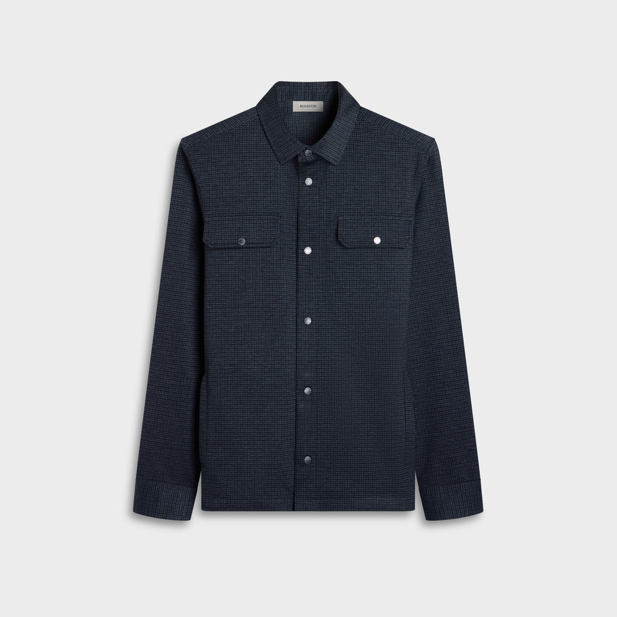 Micro Check Performance Knit Shirt