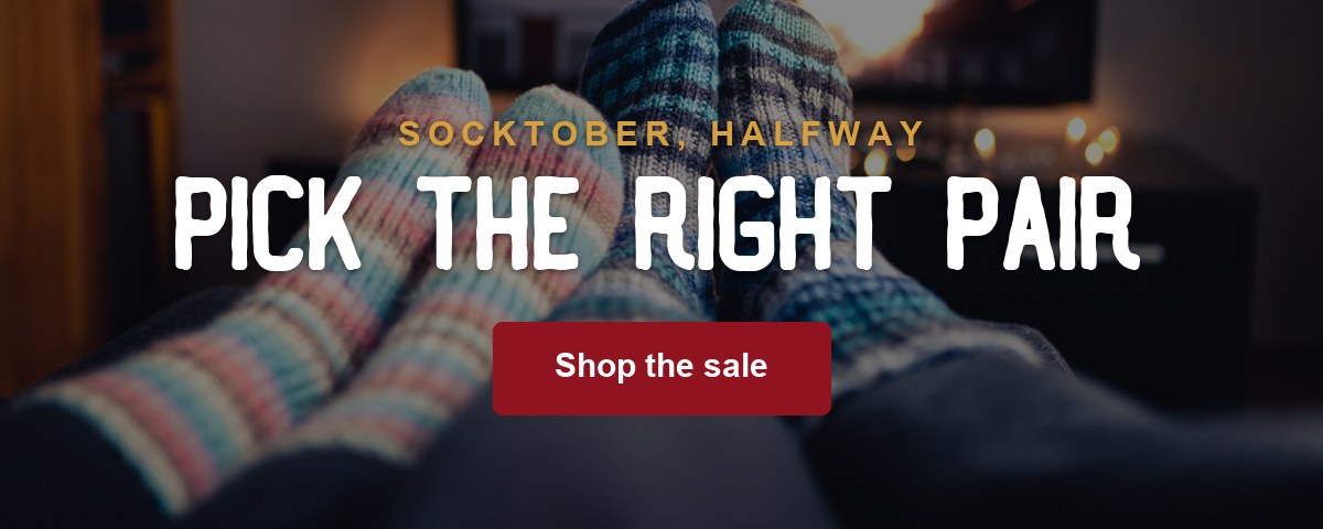 SOCKTOBER, HALFWAY - Pick the Right Pair