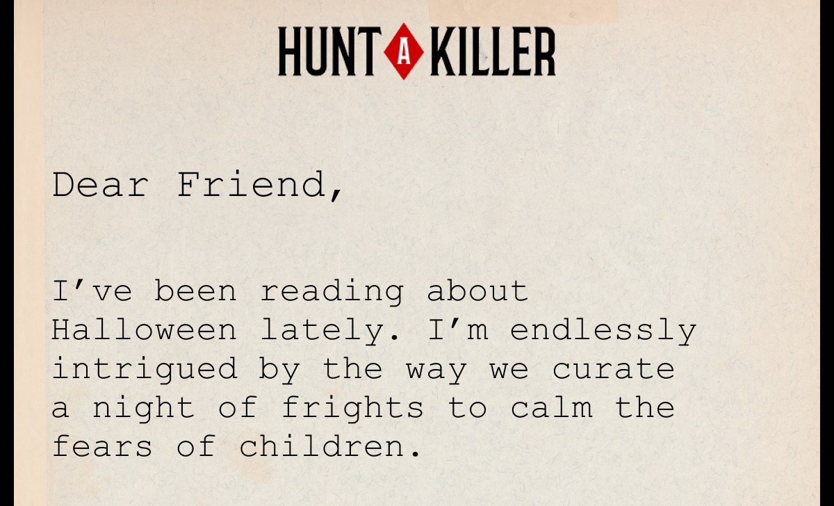 Dear Friend,