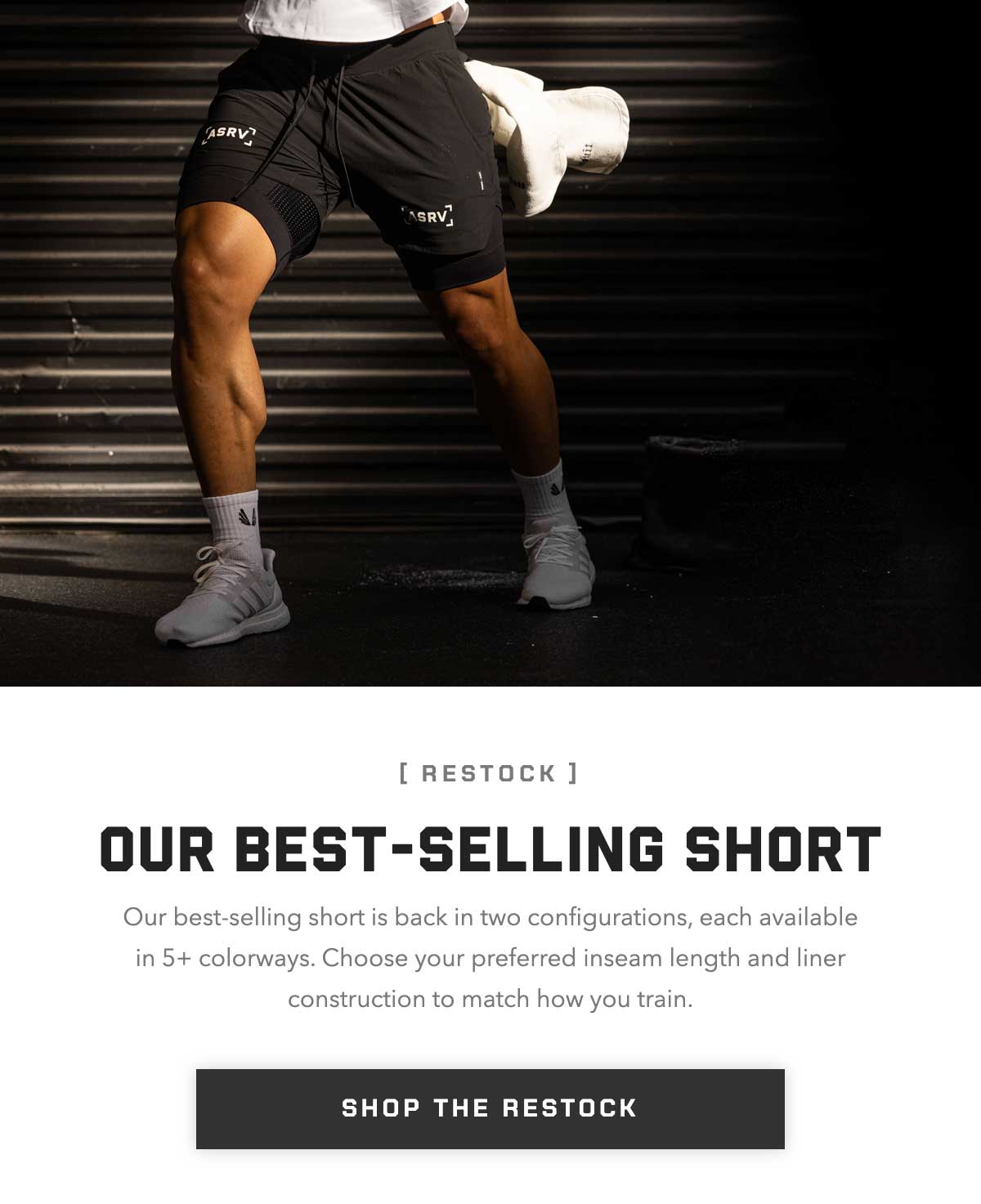 Our best-selling short is back in two configurations, each available in 5+ colorways. Choose your preferred inseam length and liner construction to match how you train.