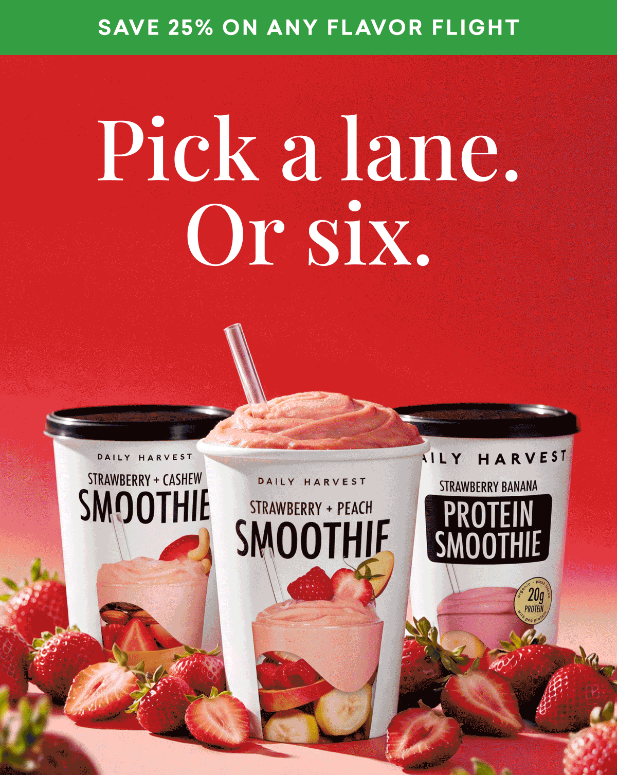 SAVE 25% ON ANY FLAVOR FLIGHT | Pick a lane. Or six.