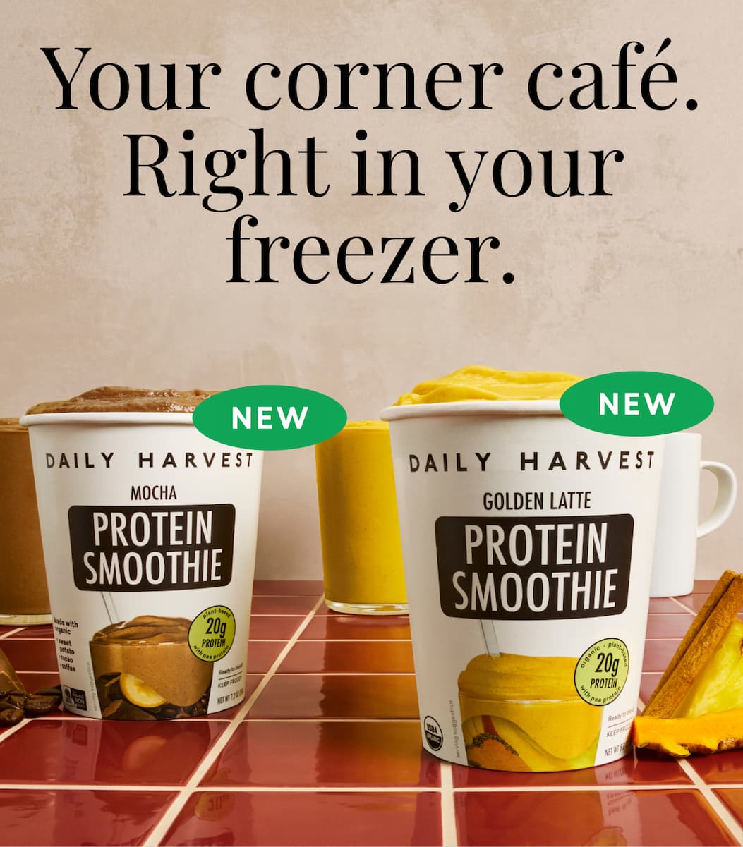 Your corner café. Right in your freezer.