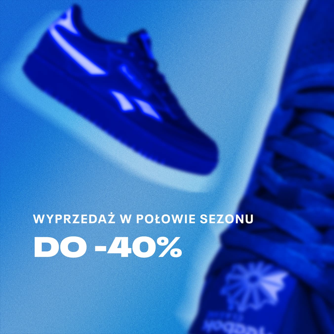 WYPRZEDAŻ W POŁOWIE SEZONU: 40% RABATU NA BUTY