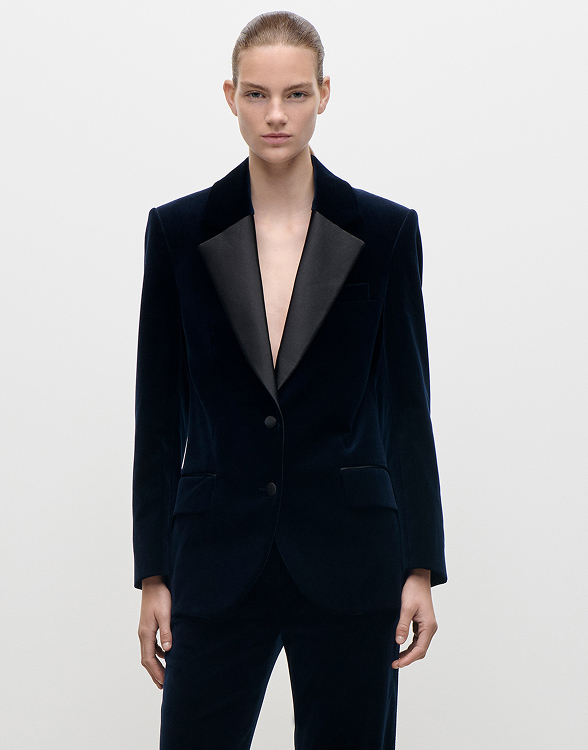 Camilla Jacket In Dark Navy