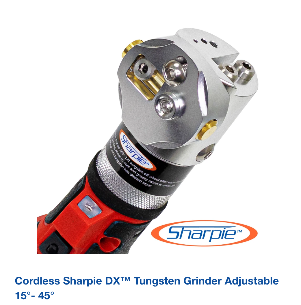 Cordless Sharpie DX™ Tungsten Grinder Adjustable 15°- 45°