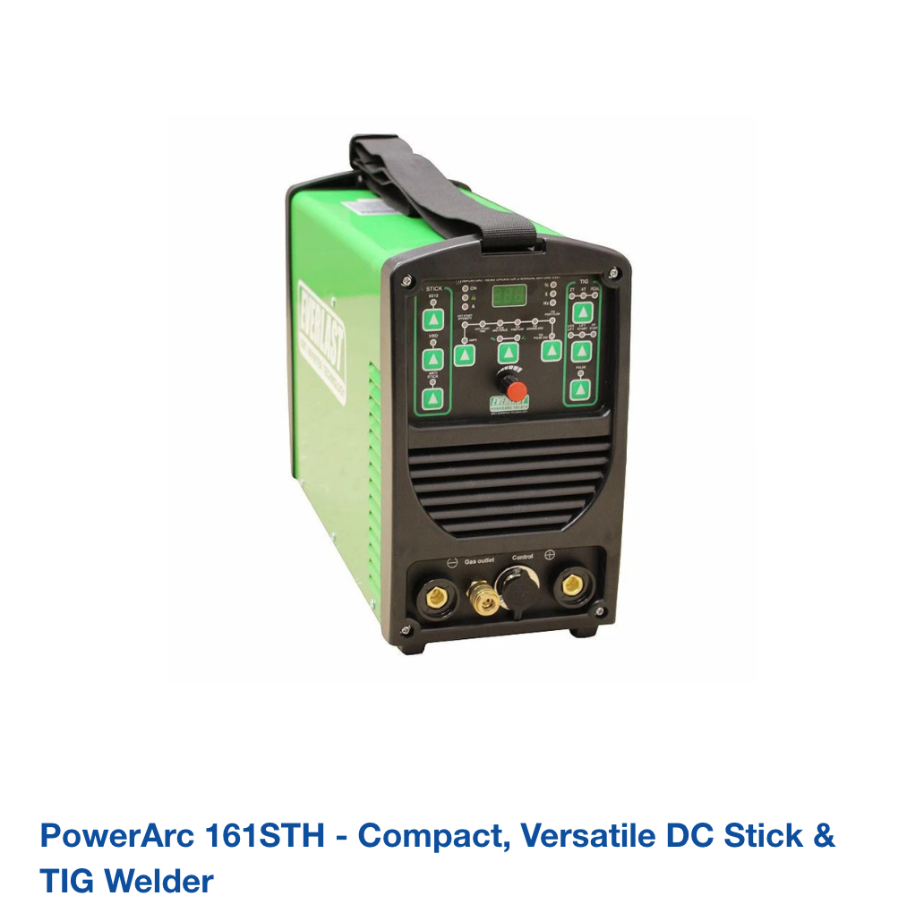 PowerArc 161STH - Compact, Versatile DC Stick & TIG Welder
