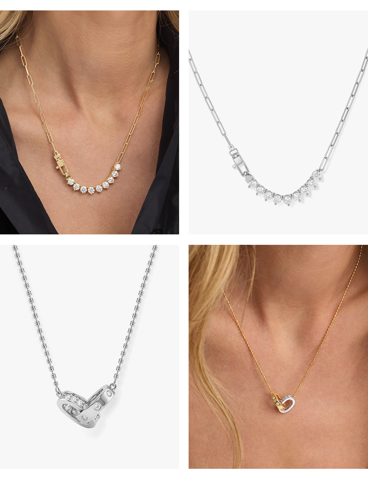 Choose between the Ashley Duo Necklace OR the Not Your Basic Samantha Necklace