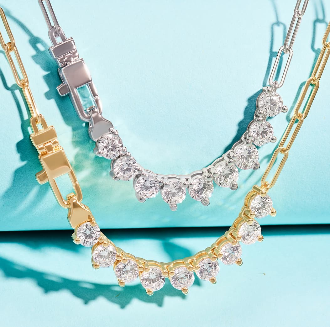 NEW STYLES ADDED: Choose between the Ashley Duo Necklace OR the Not Your Basic Samantha Necklace with orders $125+