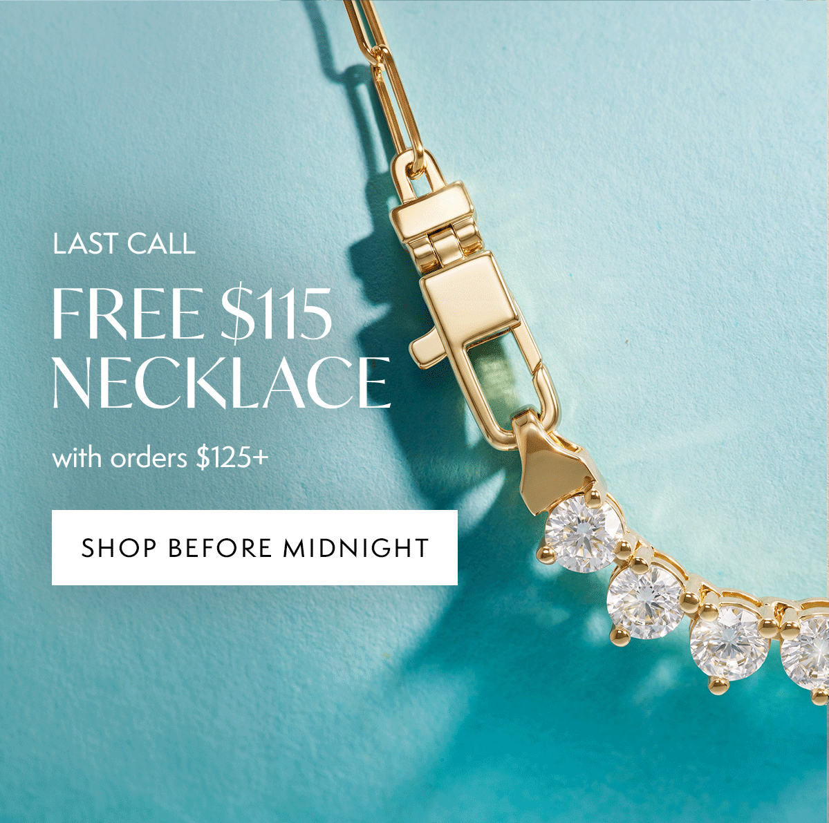 LAST CALL: FREE $115 Necklace with orders $125+