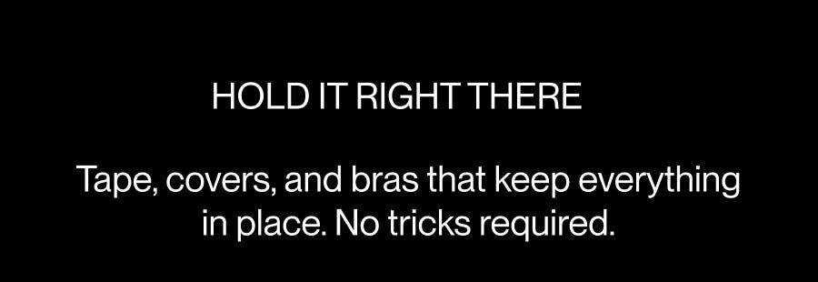 Hold It Right There