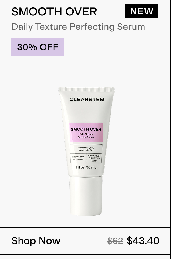 30% OFF SMOOTH OVER