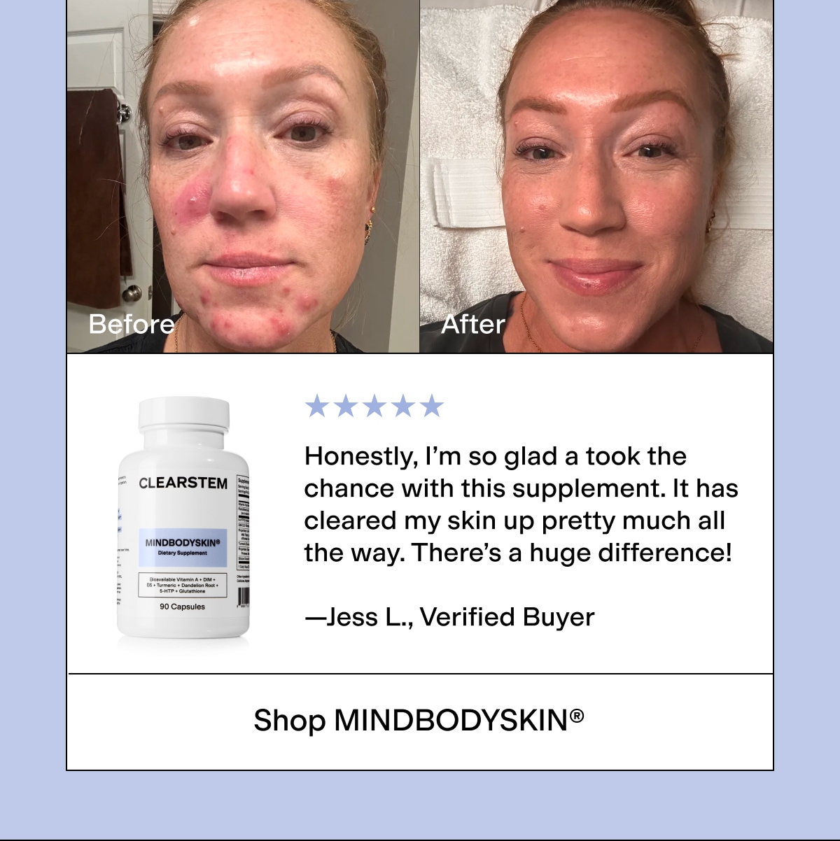 MINDBODYSKIN 5-Star Review