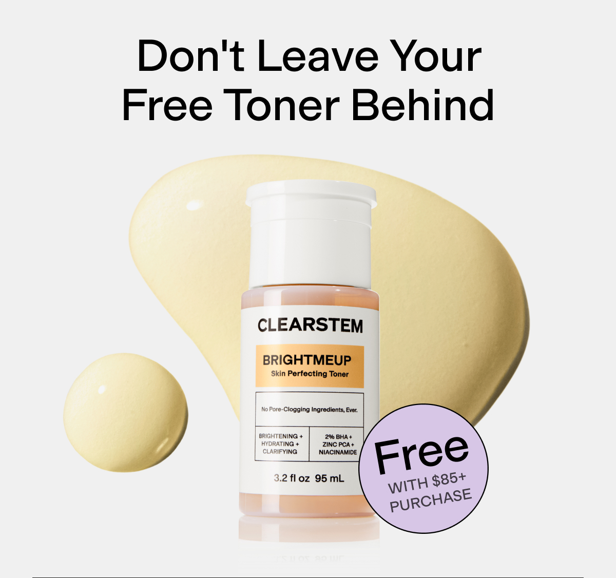 Don't Leave Your Free Toner Behind