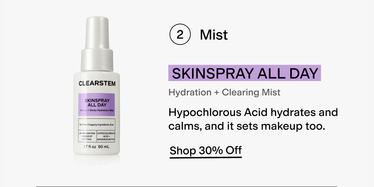 2. Mist SKINSPRAY ALL DAY