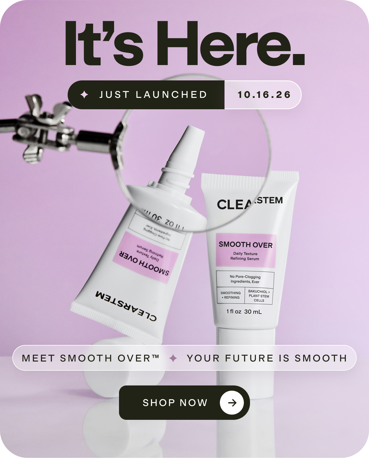 It's Here: Meet SMOOTH OVER™