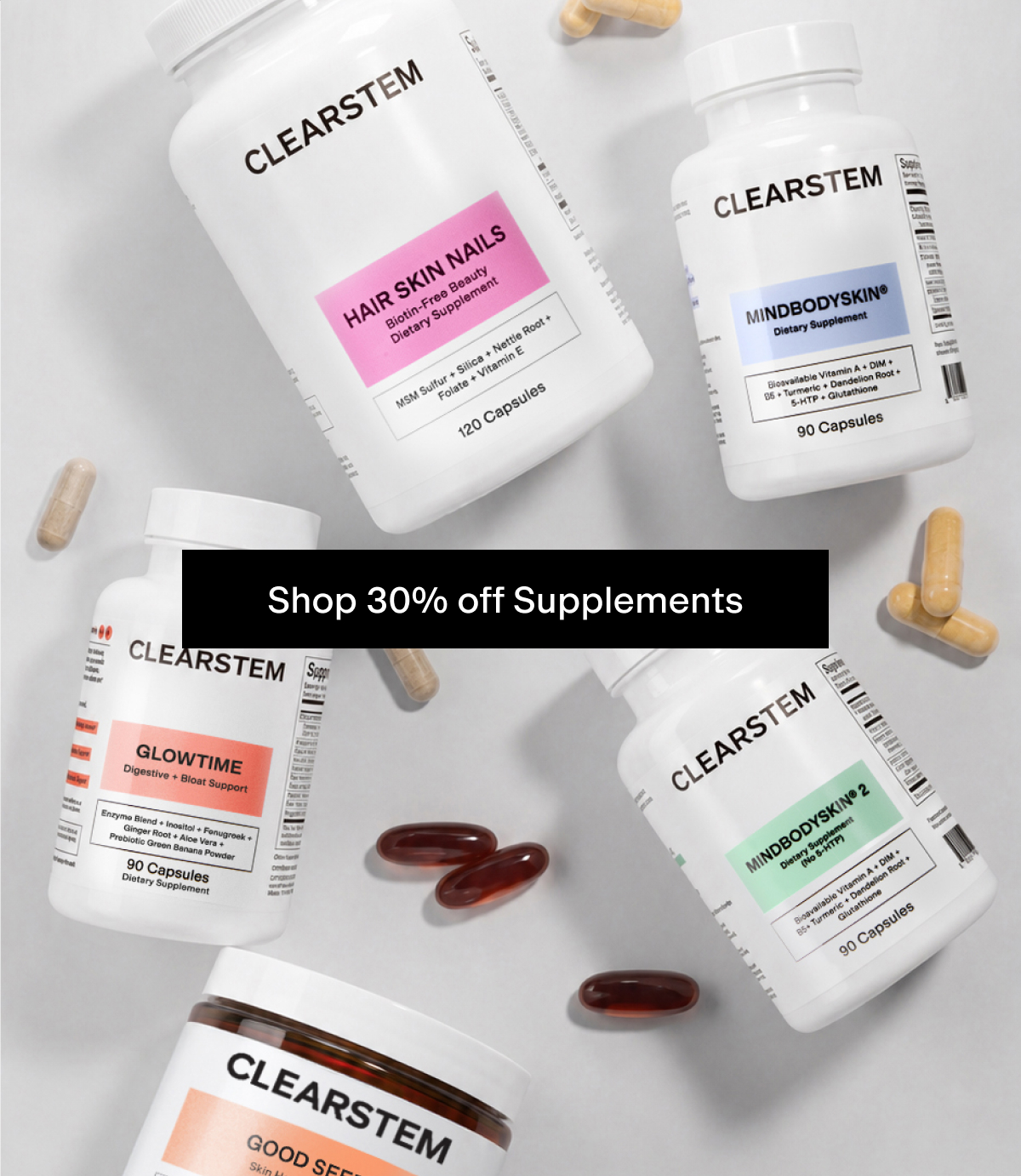 Shop 30% off Supplements