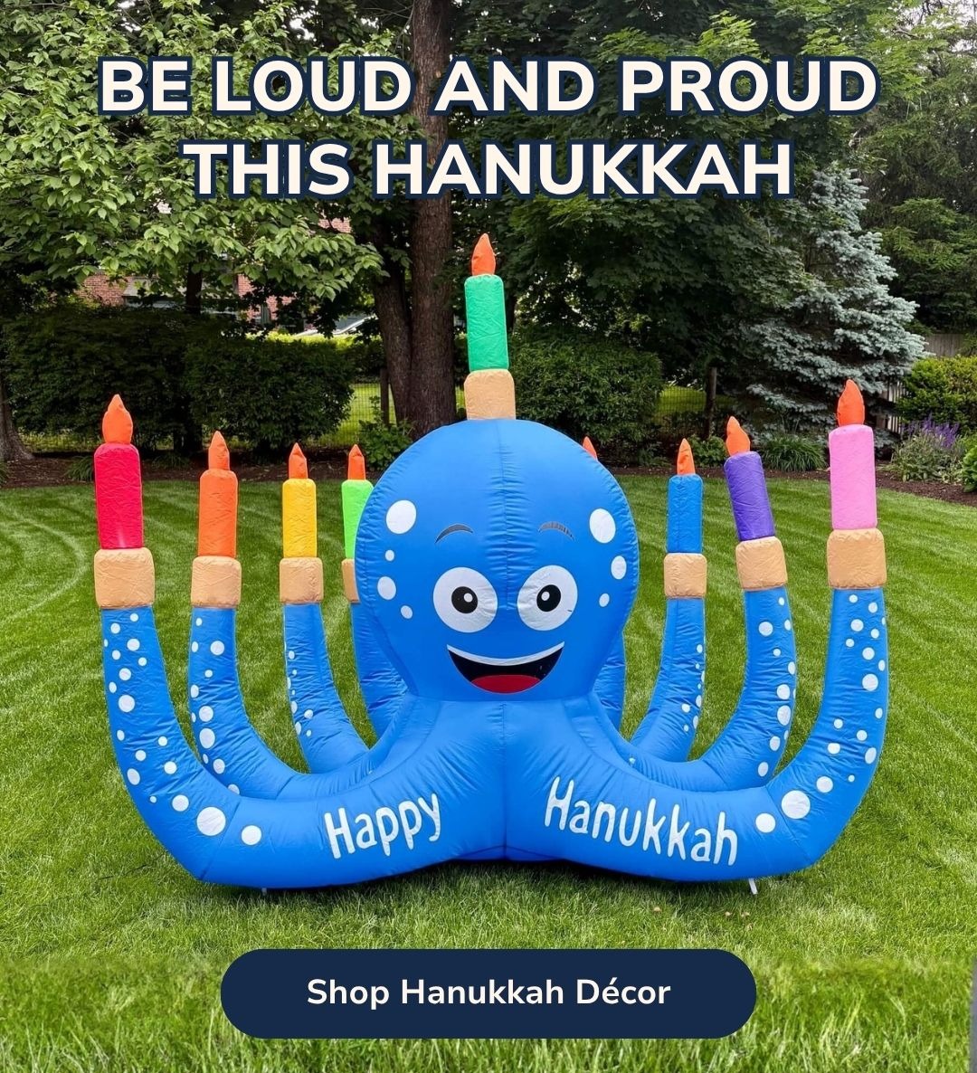 Be Proud and Loud! Hanukkah Decor!