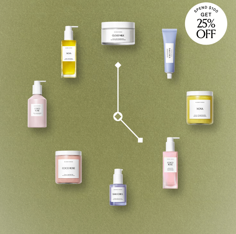 Get 25% off $100+