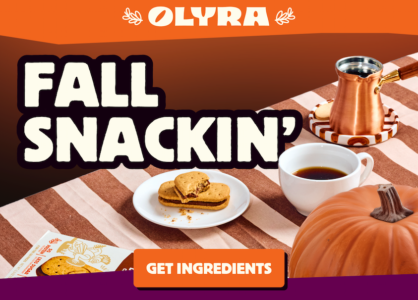 Olyra Fall Snackin' Get Ingredients