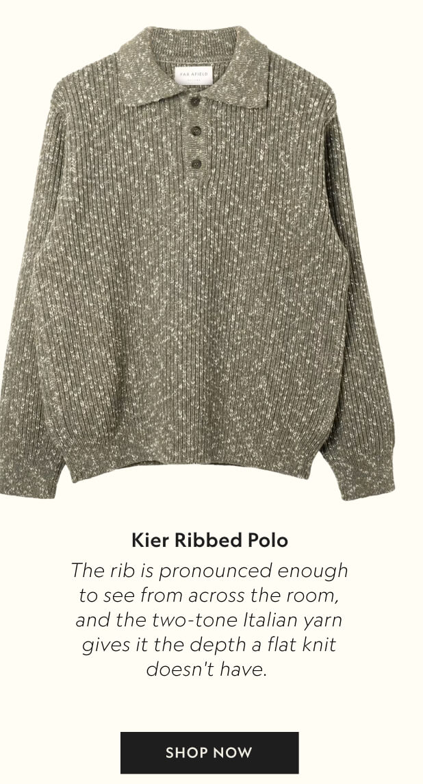 Kier Ribbed Polo