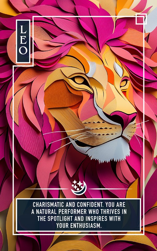 Leo, an archetype card from the Zodiac set