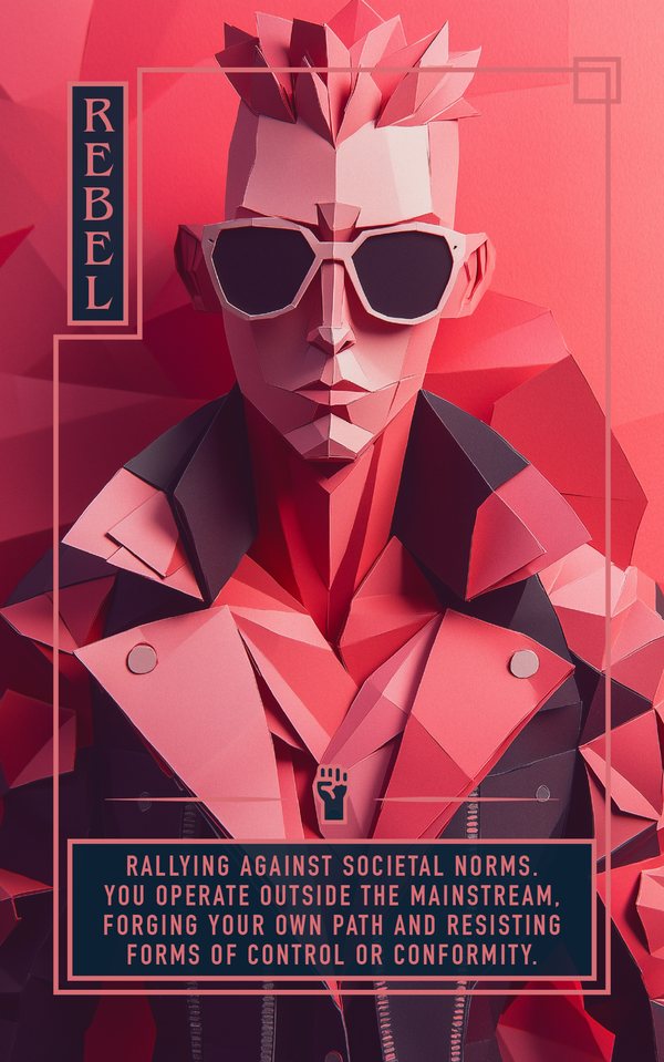 The Rebel, an archetype card from the base set