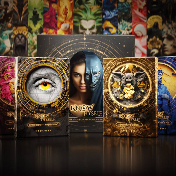 The Expanded Edition: the Know Thyself box with all four expansion packs