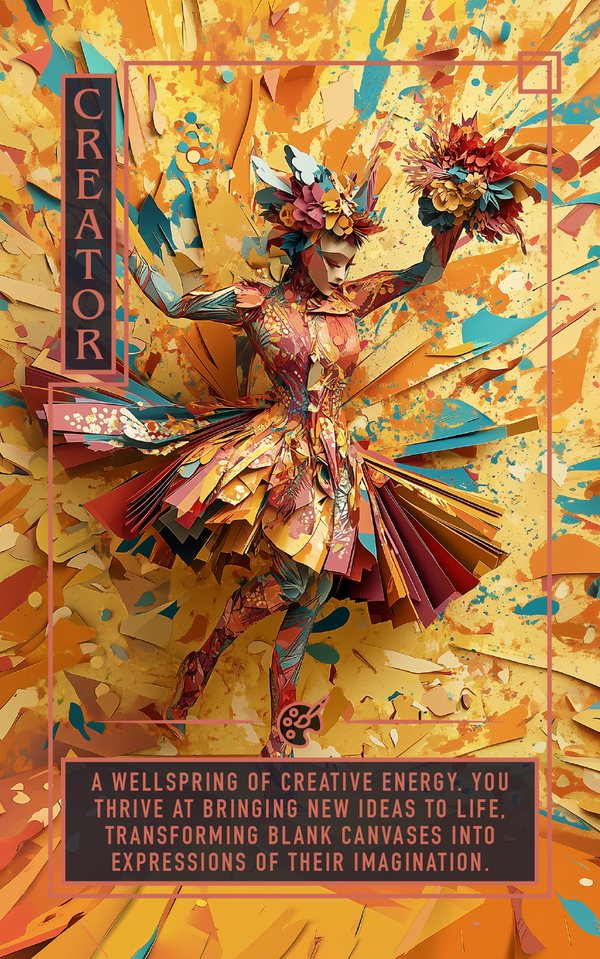 The Creator, an archetype card from the base set