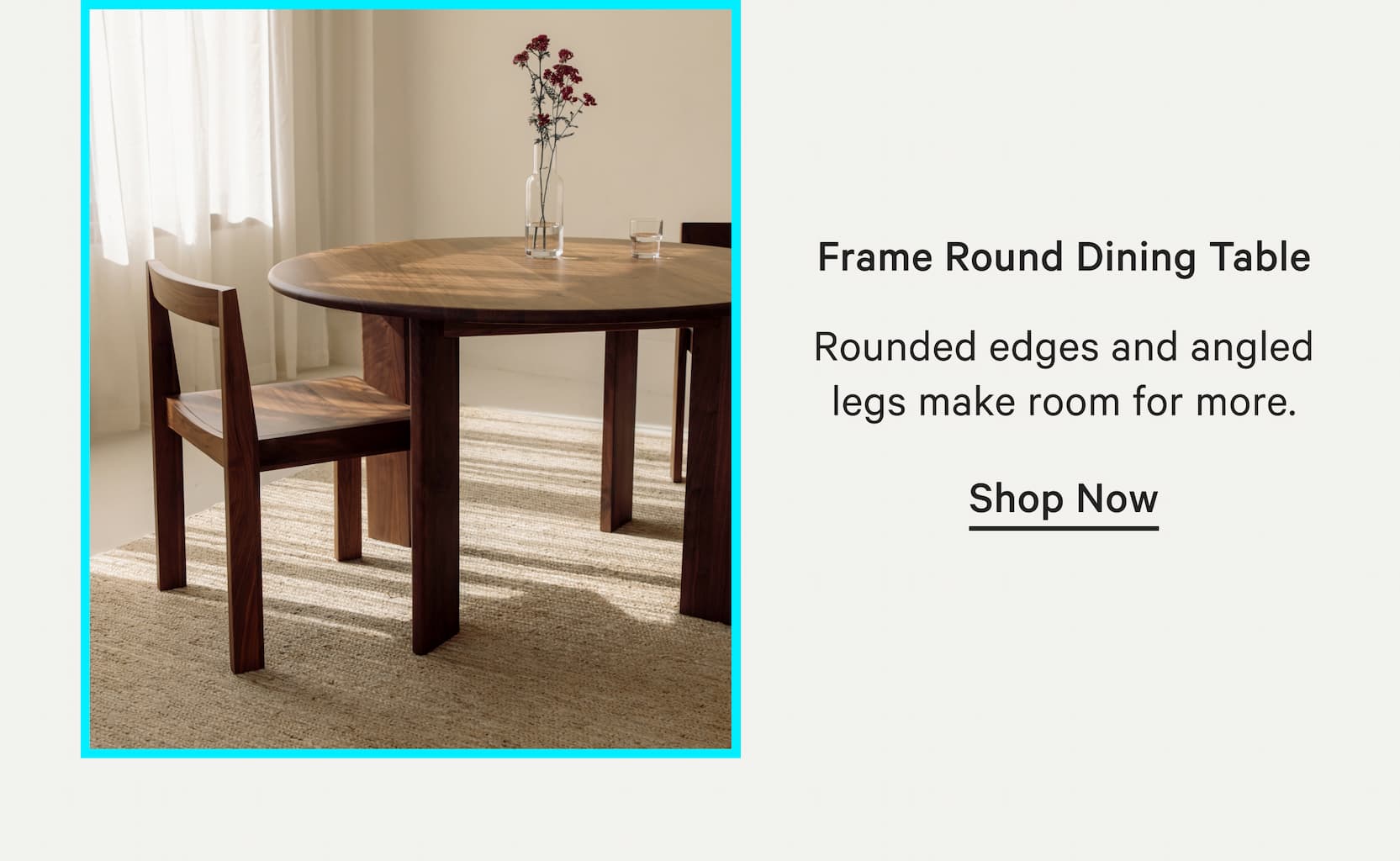 Frame Round Dining Table