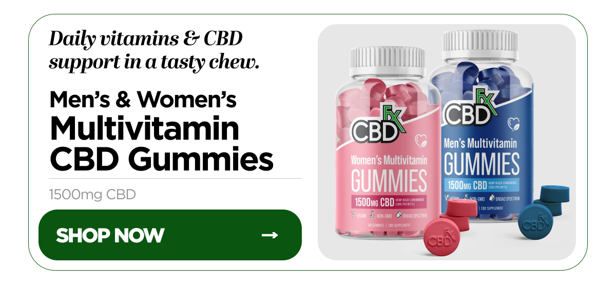 Men's & Women's Multivitamin CBD Gummies
