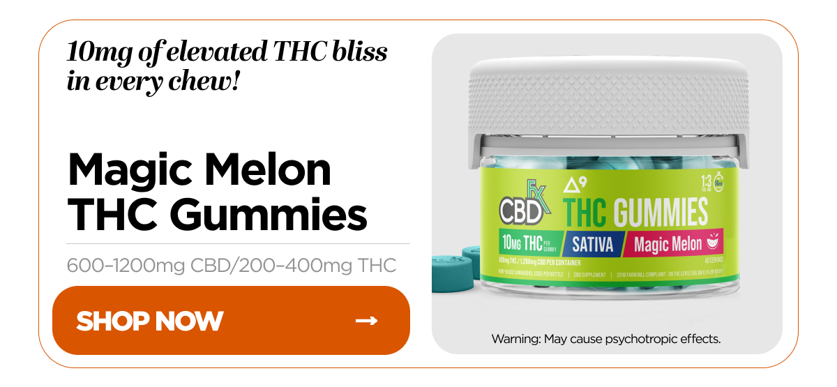 Magic Melon THC Gummies