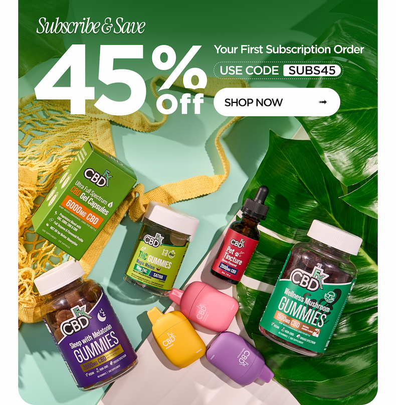 Subscribe & Save. 45% Off Your First Subscription Order. Use Code SUBS45. Shop Now
