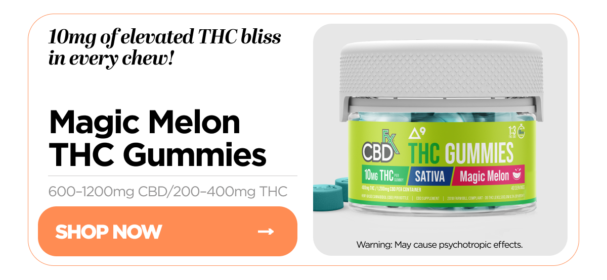 Magic Melon THC Gummies