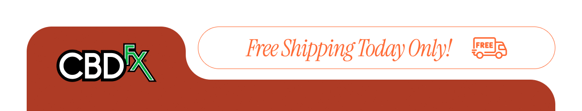 CBDfx: Free Shipping Today Only!