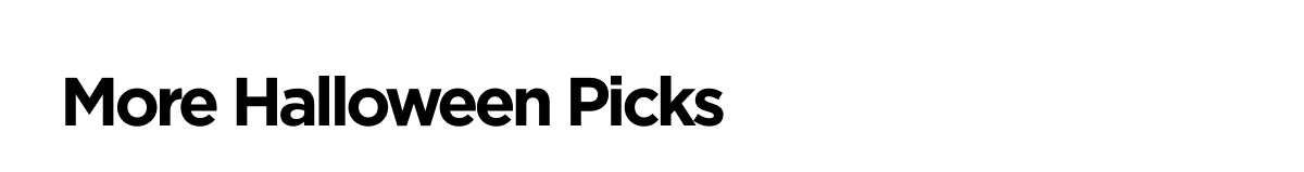 More Halloween Picks