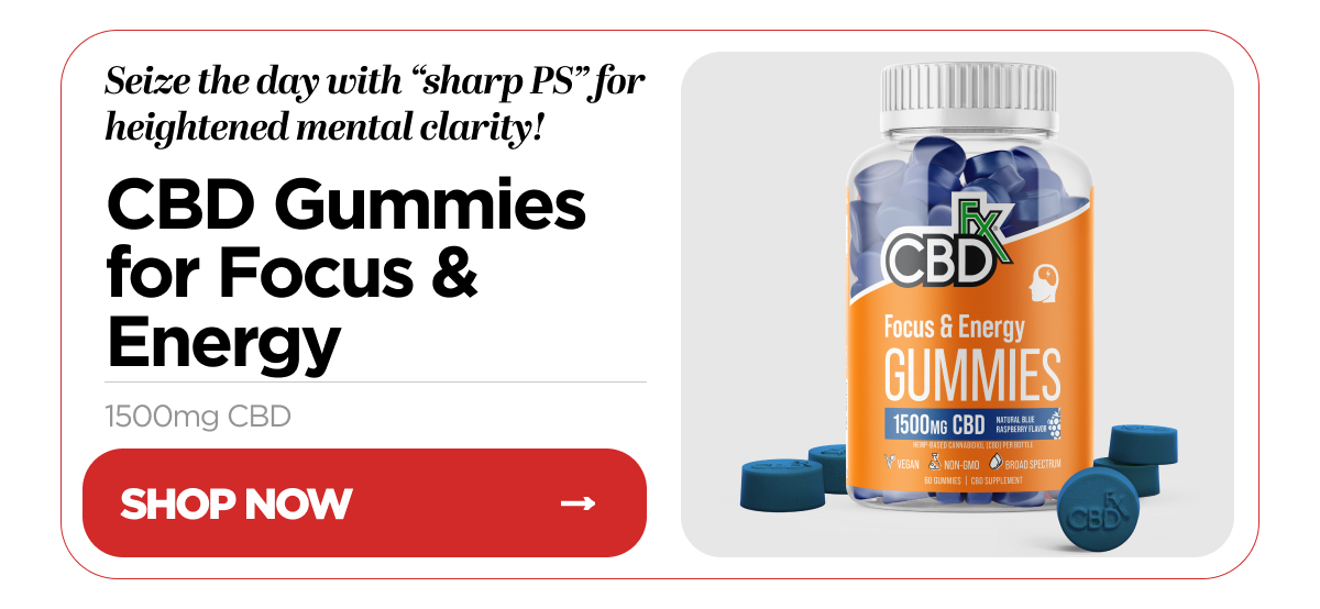 CBD Gummies for Focus and Energy