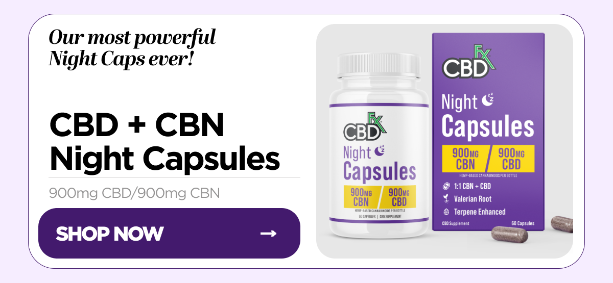 CBD + CBN Night Capsules