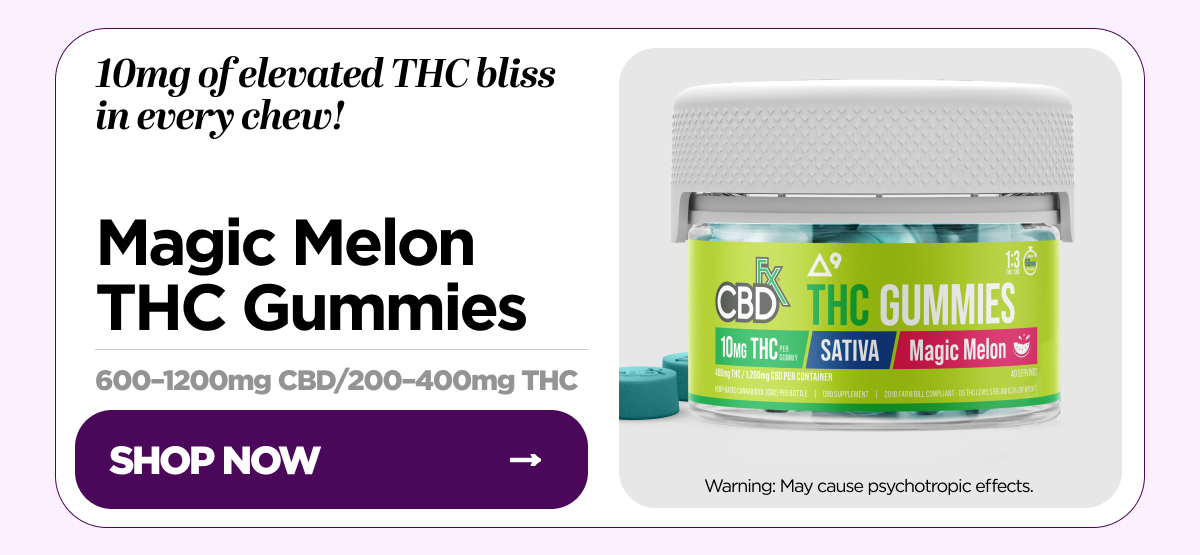 Magic Melon THC Gummies