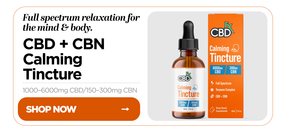 CBD + CBN Calming Tincture