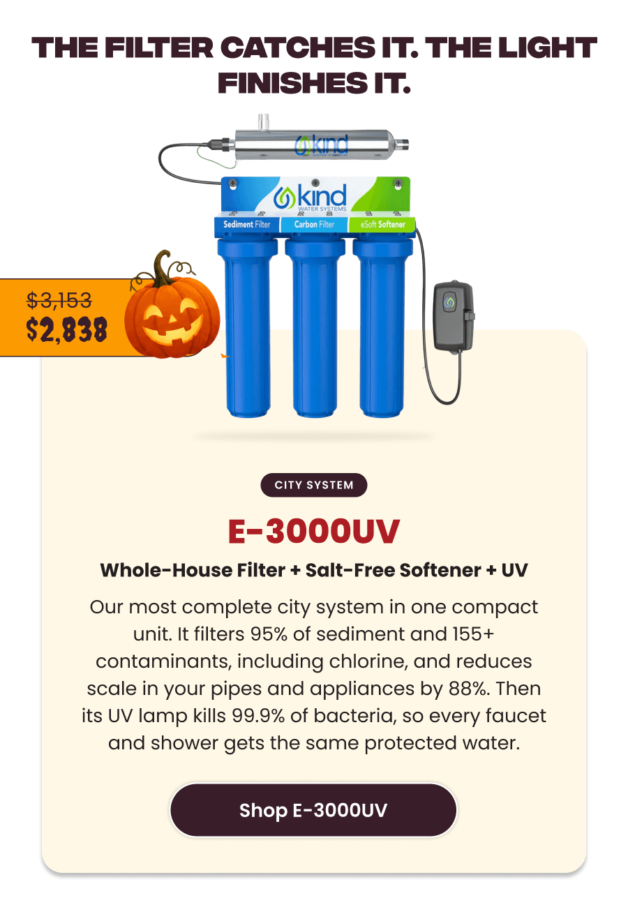 The Filter Catches It. The Light Finishes It.: E-3000UV